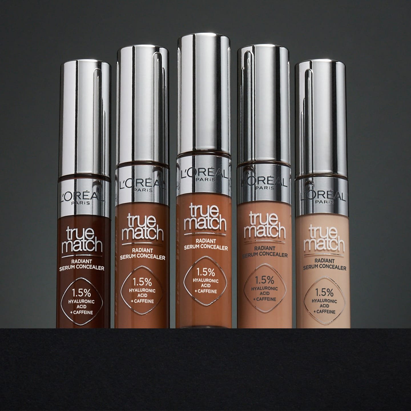 Einige Nuancen der True Match Radiant Serum Concealer Produktreihe